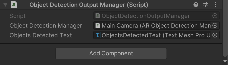 Assigning the script's variable fields