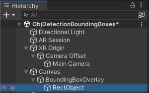 RectObject in the hierarchy