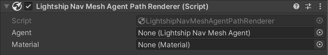 Lightship NavMesh Agent Path Renderer